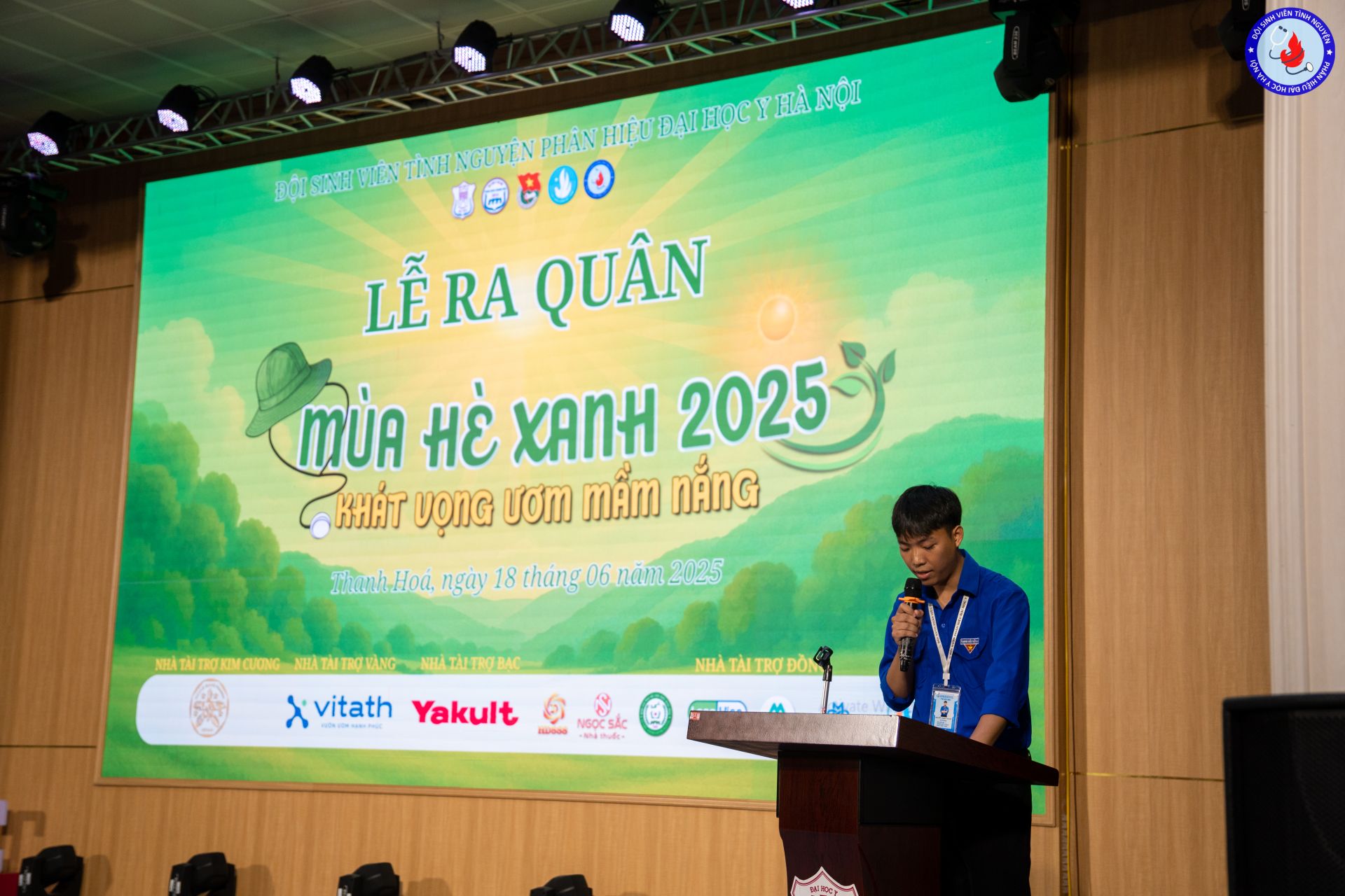 VITATH ĐỒNG HÀNH CÙNG PHÂN HIỆU TRƯỜNG ĐẠI HỌC Y HÀ NỘI TRONG CHƯƠNG TRÌNH “MÙA HÈ XANH 2025 – KHÁT VỌNG ƯƠM MẦM NẮNG”