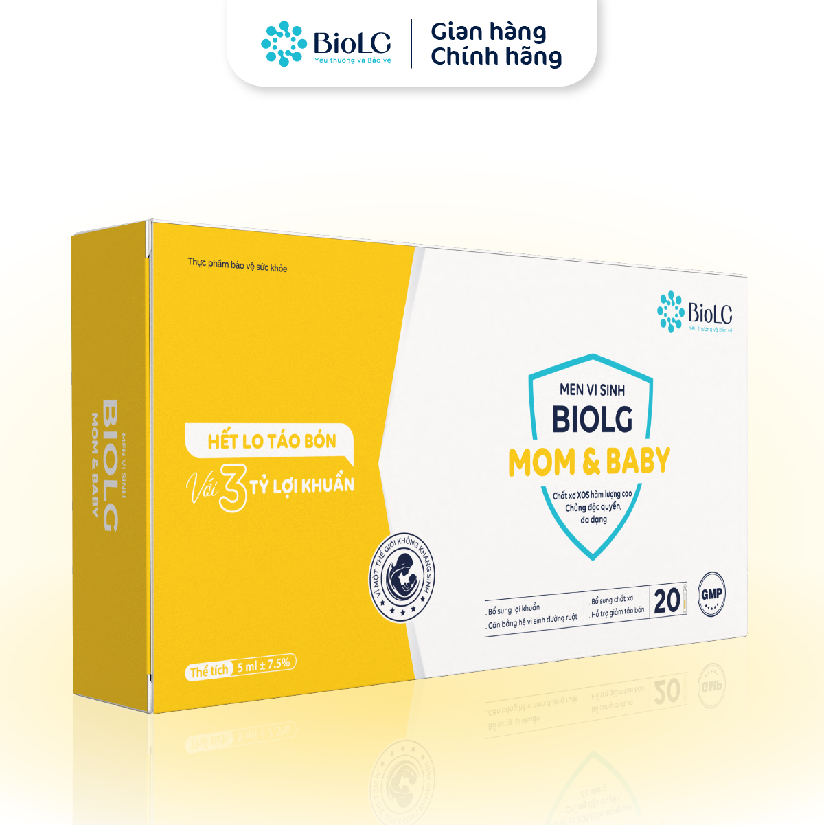 BIOLG MOM & BABY - Hỗ trợ giảm táo bón, tiêu chảy, rối loạn tiêu hoá