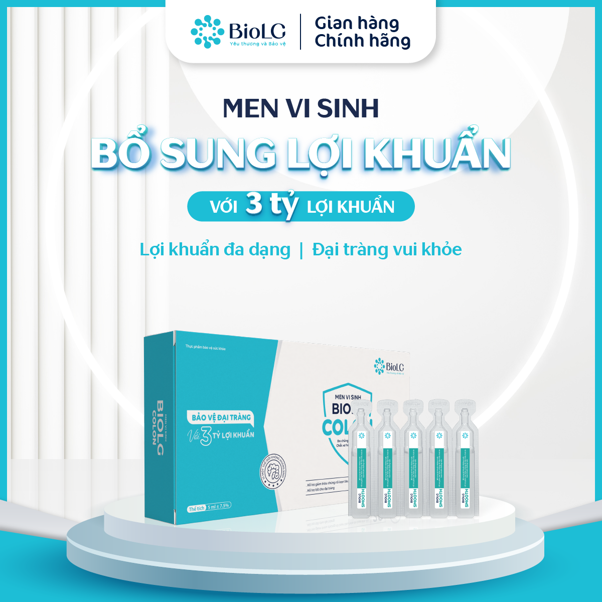 BIOLG COLON - Hỗ trợ tiêu hoá, giảm triệu chứng viêm đại tràng