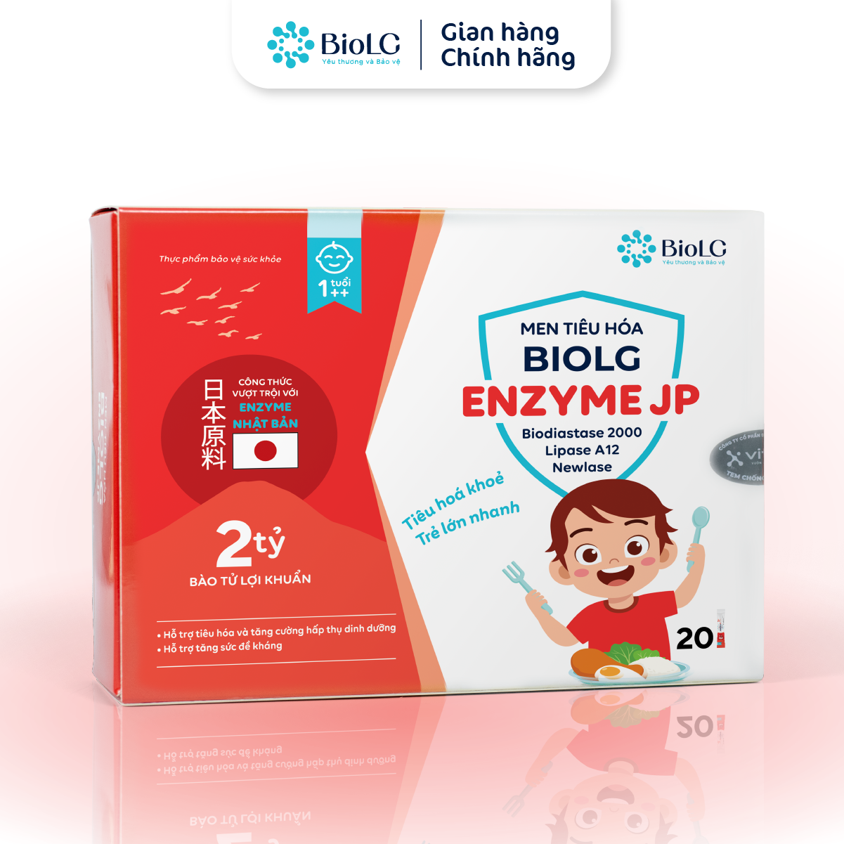 Men tiêu hóa BioLG Enzyme JP