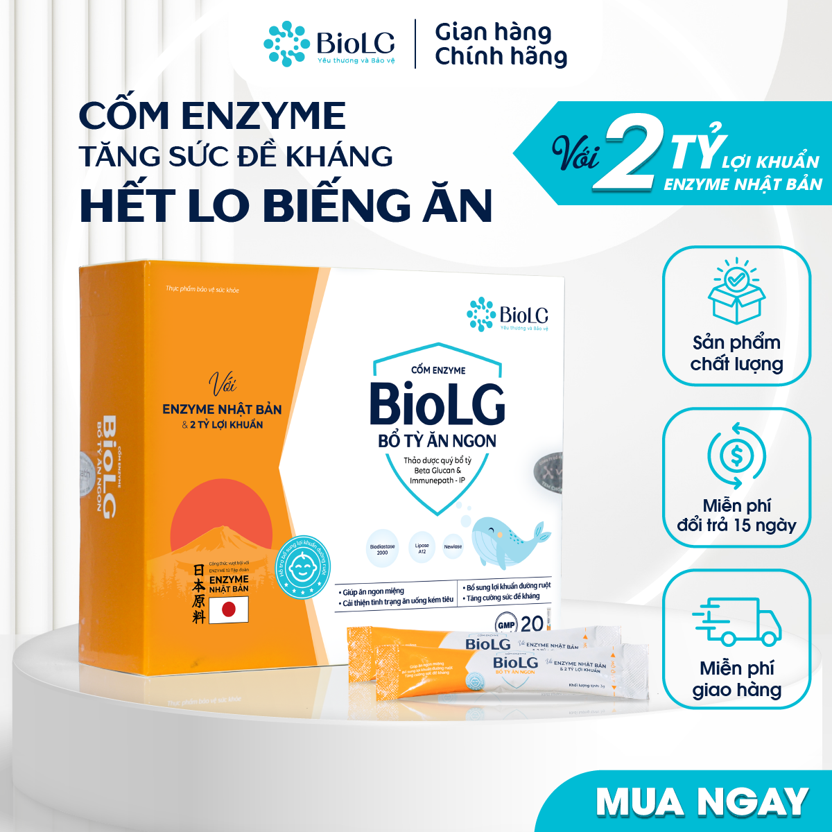 BioLG Bổ tỳ ăn ngon