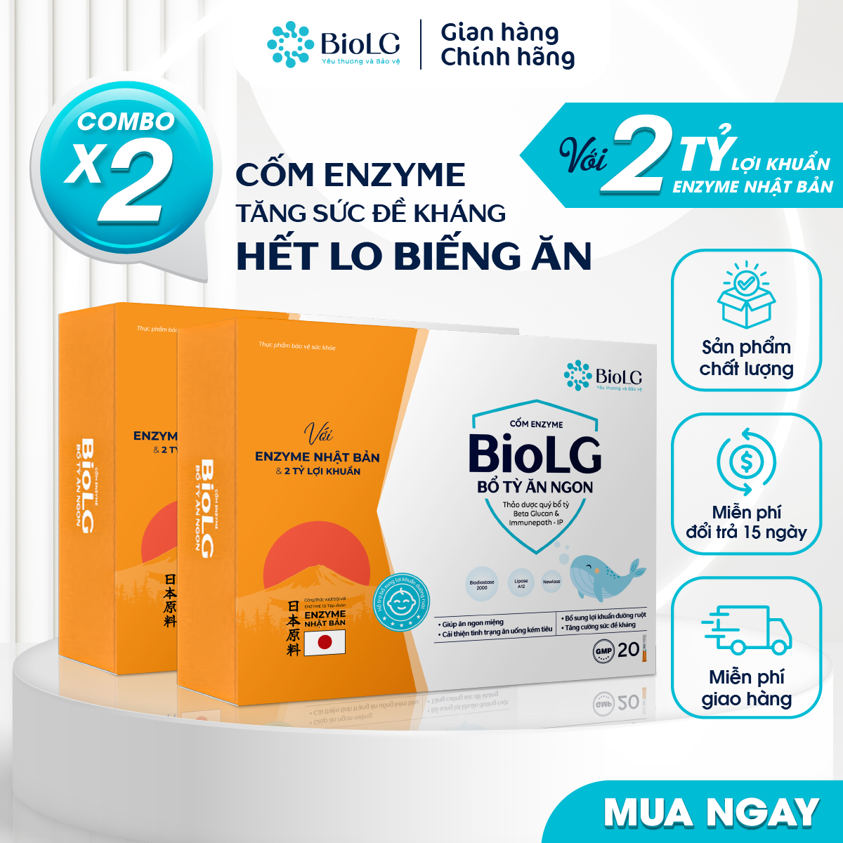 BioLG Bổ tỳ ăn ngon