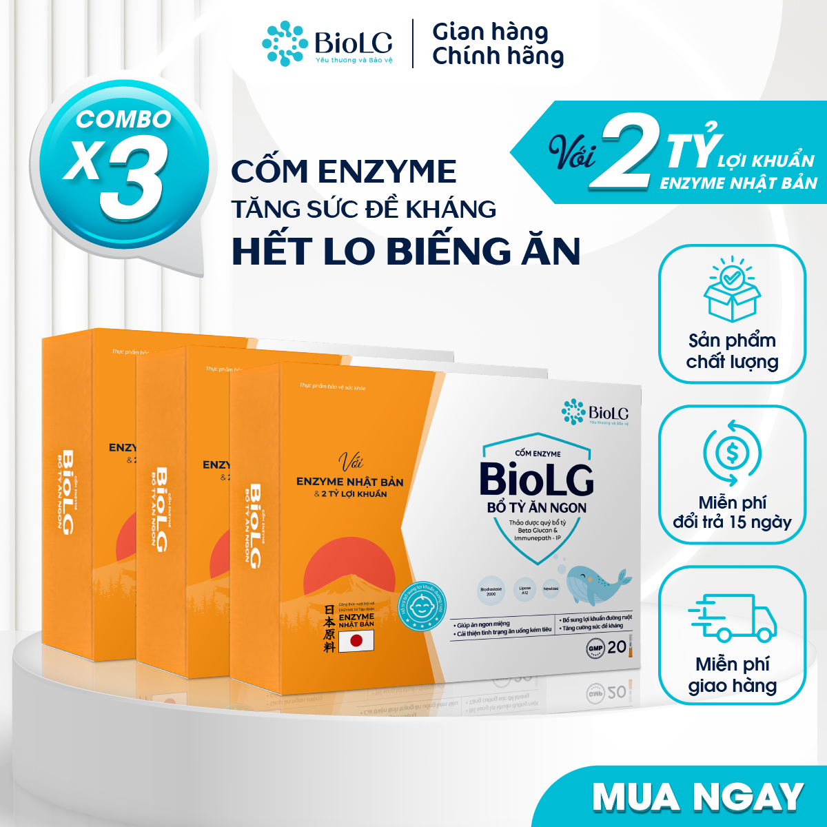 BioLG Bổ tỳ ăn ngon