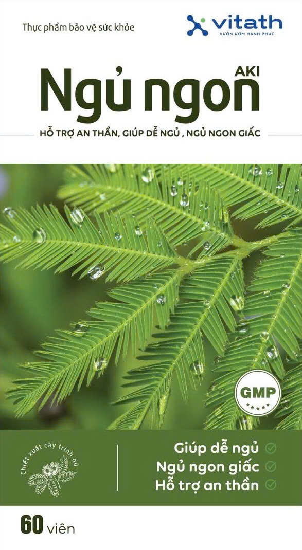 Viên uống Aki Ngủ ngon 60 viên